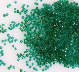 100 buc stras tip diamant verde