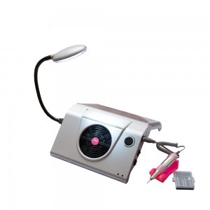 Pila electrica cu aspirator si lampa masa