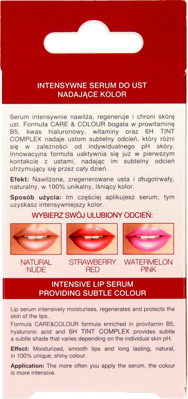 Luciu/ser nuantator buze -red