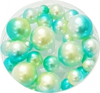 Perle degrade verzi