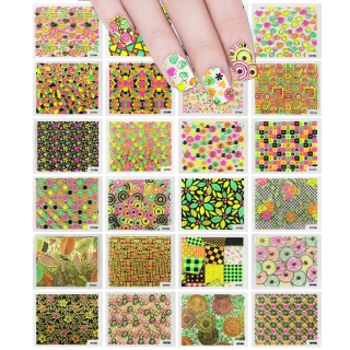 Set 12 stickere nail art